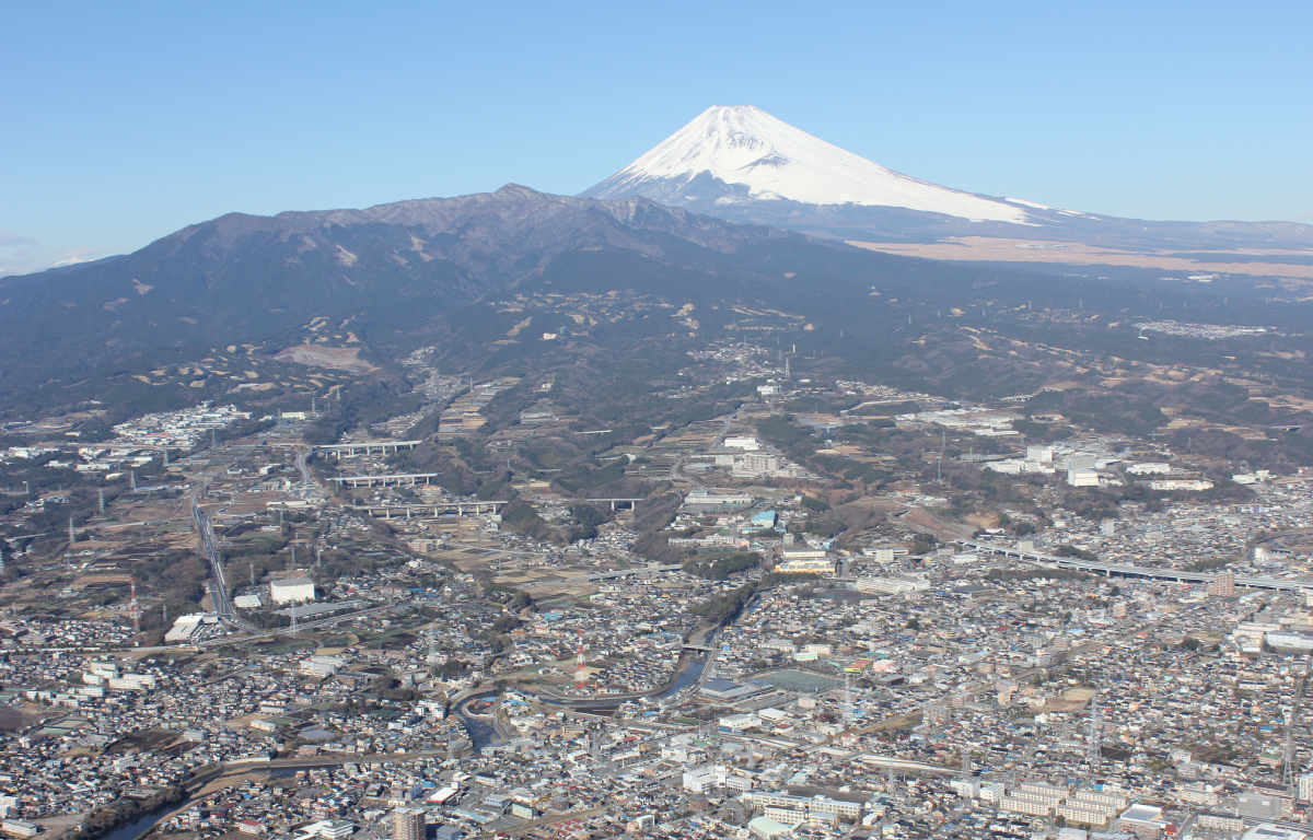 長泉町全体（富士山）